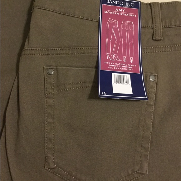 Size 16 Last! Amy Modern Straight Bandolino - Picture 3 of 7